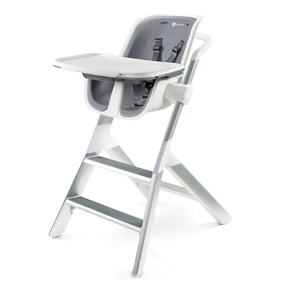 4moms High Chair - Белый / Серый (White / Grey)