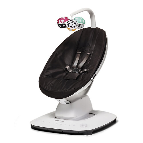 4moms mamaRoo New - Чёрный (Black Classic 2024)