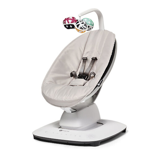 4moms mamaRoo New - Серебристый (Grey Classic 2024)