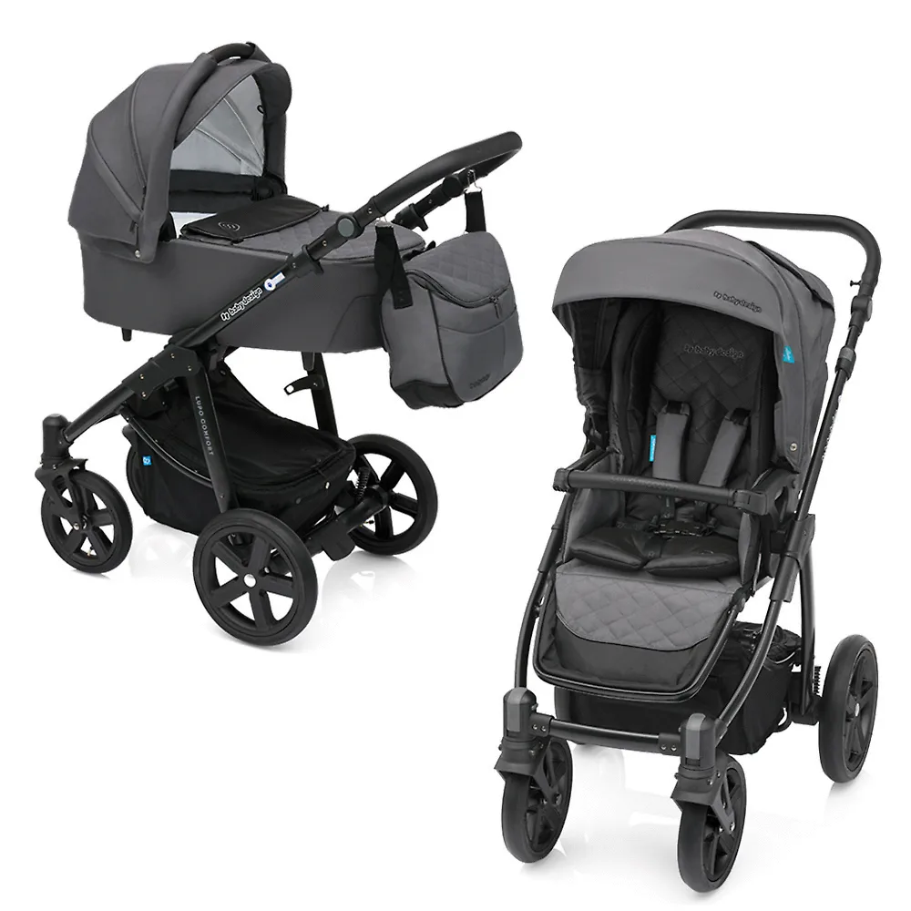 Baby Design Lupo Comfort - Графитовый (Graphite - 07)