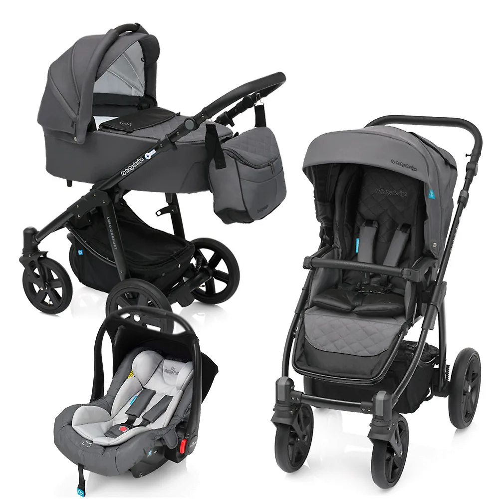 Baby Design Lupo Comfort - Графитовый (Graphite - 07)