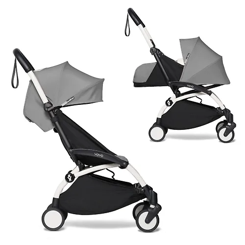 BabyZen YoYo 2 - Серый / Белая рама (Grey)
