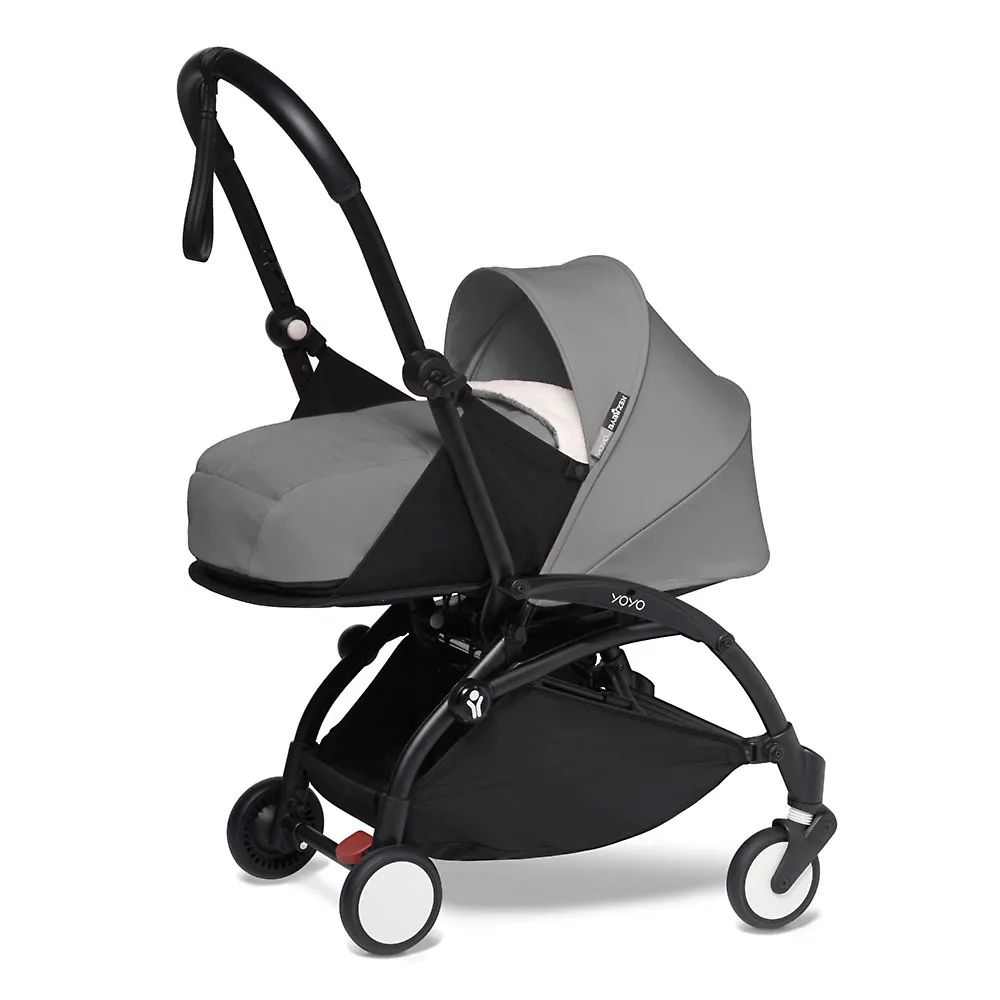 BabyZen YoYo 2 0+ - Серый / Чёрная рама (Grey)