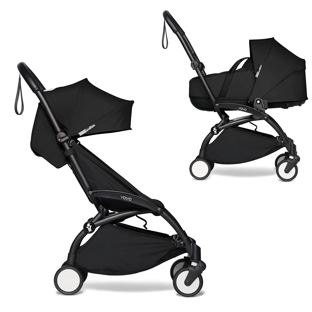 BabyZen YoYo 2 - Чёрный / Чёрная рама (Black)
