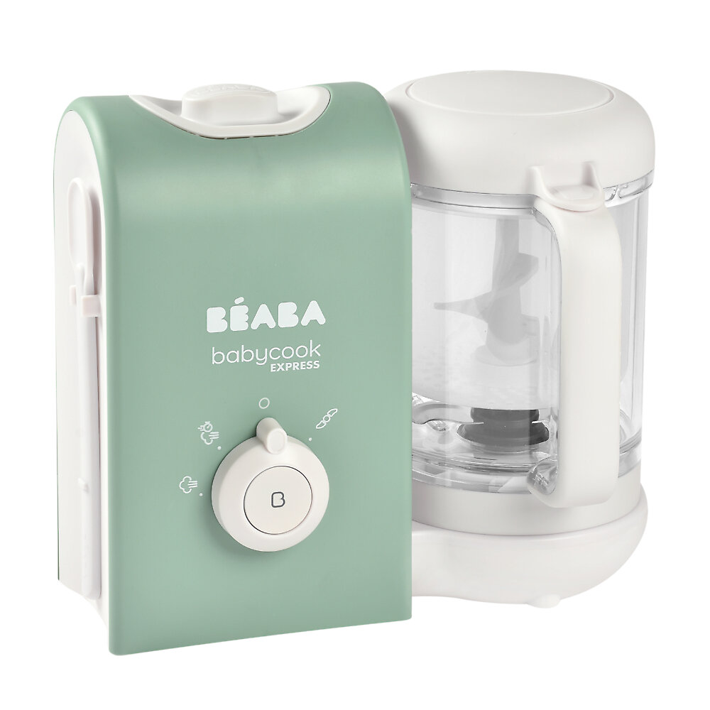 Блендер-пароварка Beaba Babycook Express - Оливковый (Sage Green)