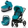 Britax Affinity 2 + Baby-Safe i-Size - Чёрная рама / Бирюзовый (Lagoon Green)