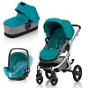 Britax Affinity 2 + Baby-Safe i-Size - Серебристая рама / Бирюзовый (Lagoon Green)