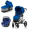 Britax Affinity 2 + Baby-Safe i-Size - Белая рама / Синий (Ocean Blue / Blue Denim)