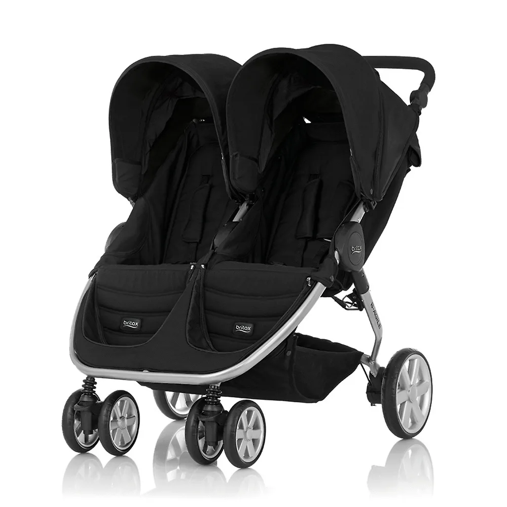 Britax B-Agile Double - Чёрный (Cosmos Black)