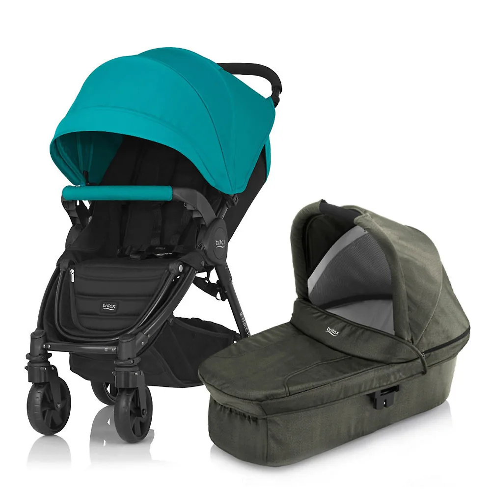 Britax B-Agile Plus - Бирюзовый (Lagoon Green / Olive Denim)