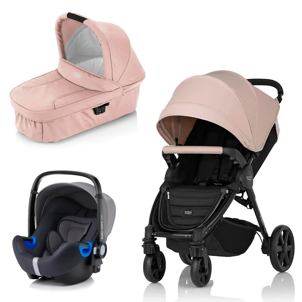 Britax B-Agile Plus + Baby Safe i-Size - Оливковый (Olive Green / Olive Denim)