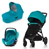 Britax B-Motion 4 Plus + Baby Safe i-Size - Бирюзовый (Lagoon Green / Olive Denim)