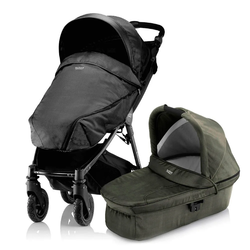 Britax Römer B-Motion 4 Plus - Чёрный деним (Black Denim / Olive Denim)