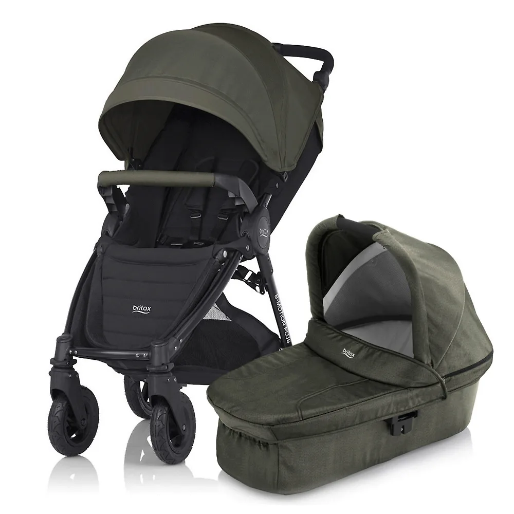 Britax Römer B-Motion 4 Plus - Оливковый (Olive Green / Olive Denim)