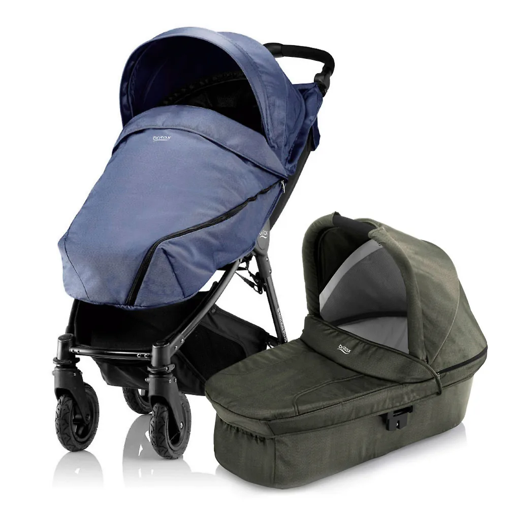 Britax Römer B-Motion 4 Plus - Синий деним (Blue Denim / Olive Denim)