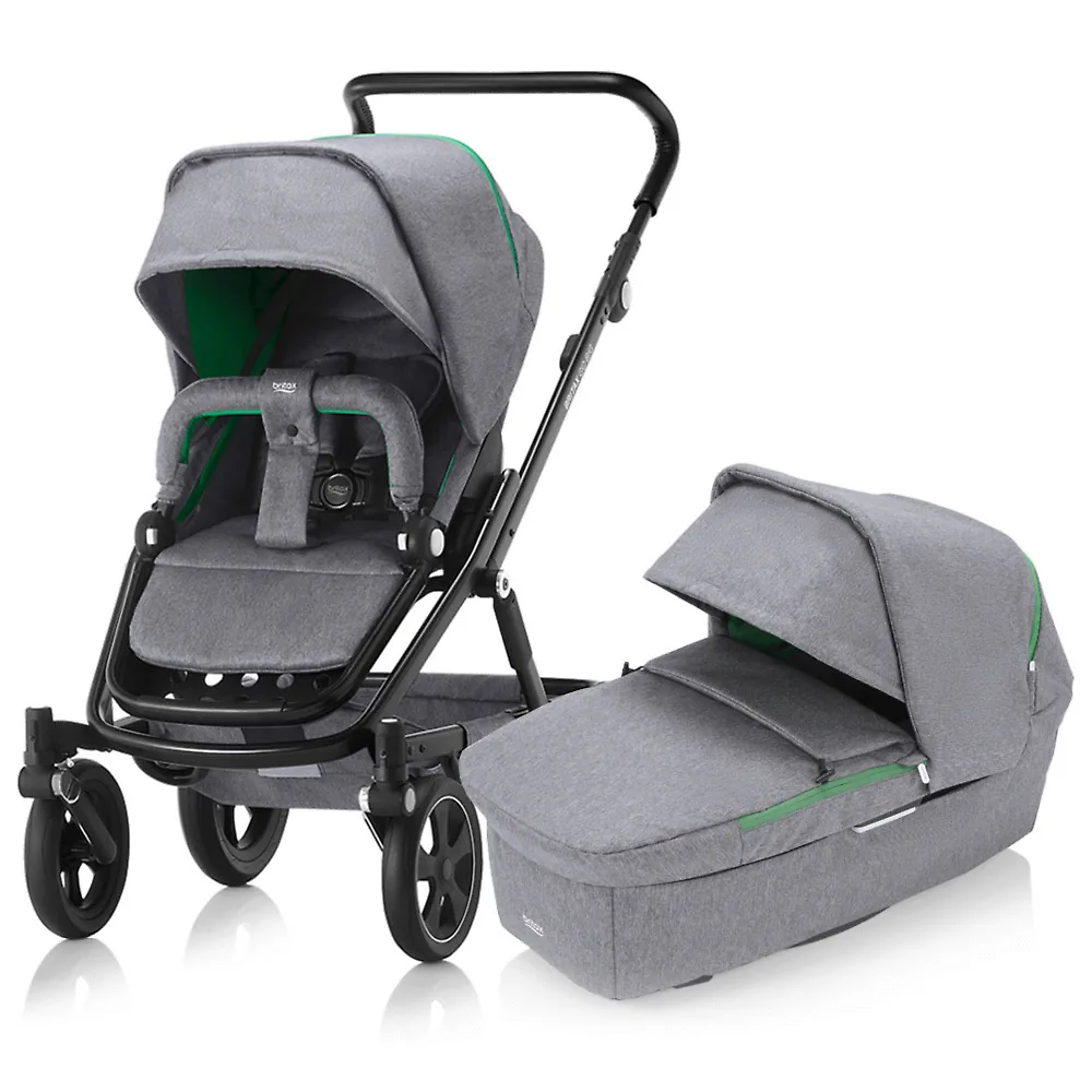 Britax Römer Go Big 2 - Серый / Мятный (Dynamic Grey)