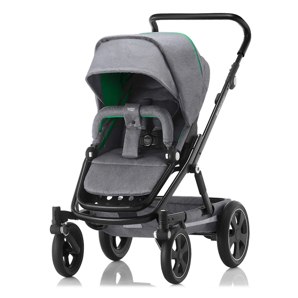 Britax Go Big 2 - Серый / Мятный (Dynamic Grey)