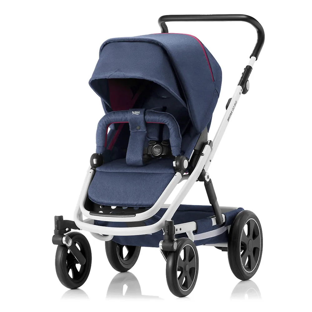 Britax Go Big 2 - Синий / Фуксия (Oxford Navy)
