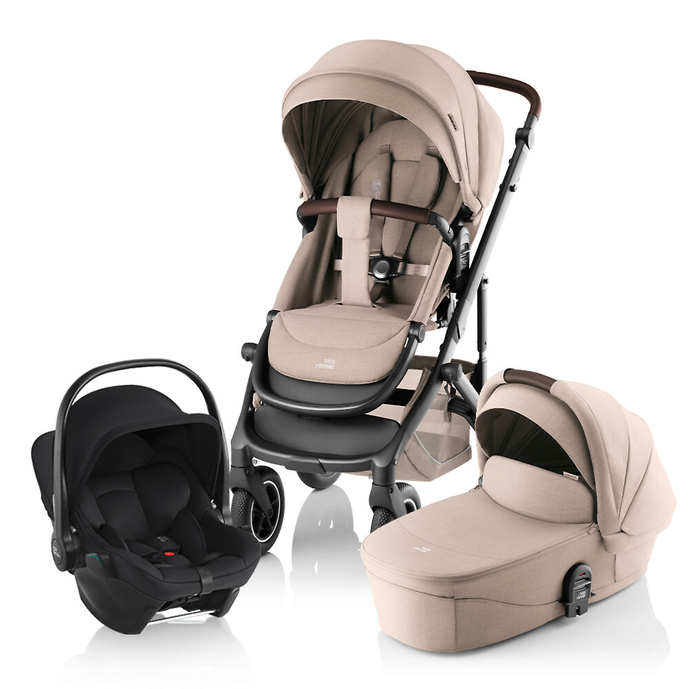 Britax Römer Smile 5Z - Песочный (Teak / Baby-Safe Core)