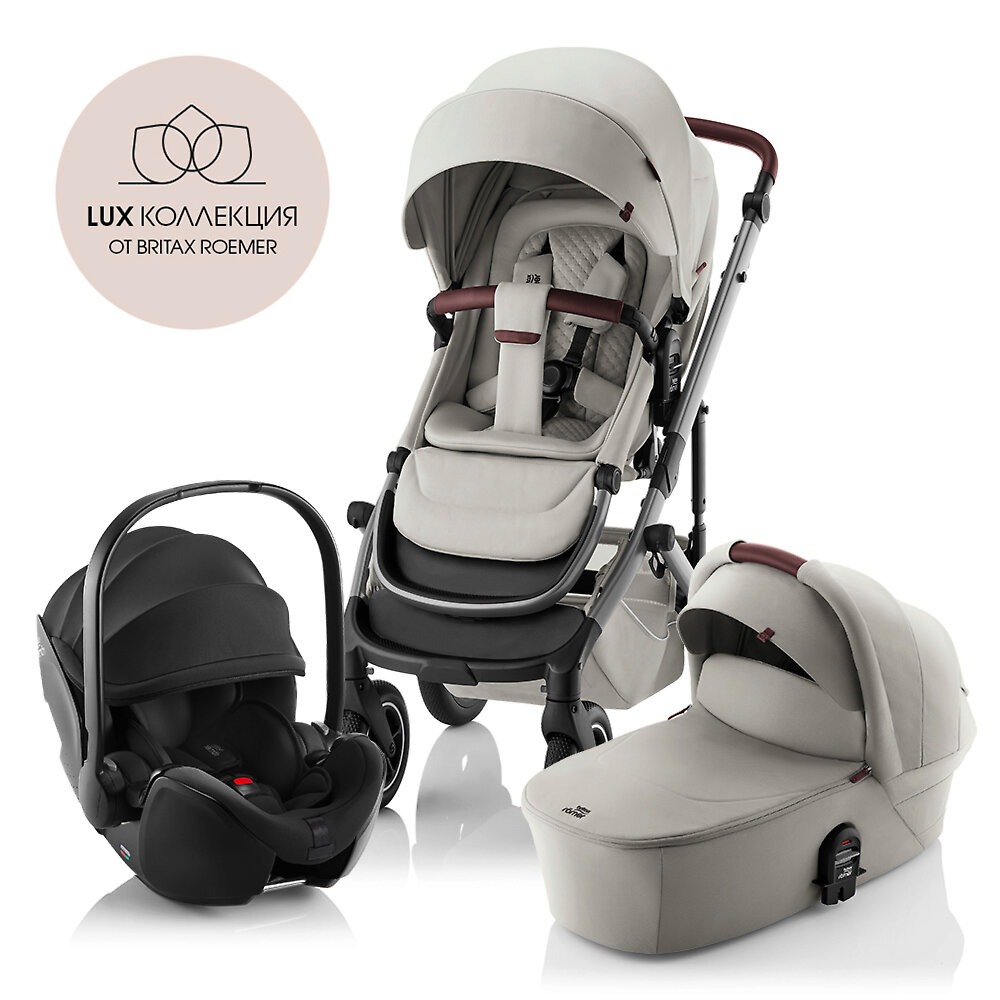 Britax Römer Smile 5Z - Светло-серый (Linen Grey LUX / Baby-Safe PRO)