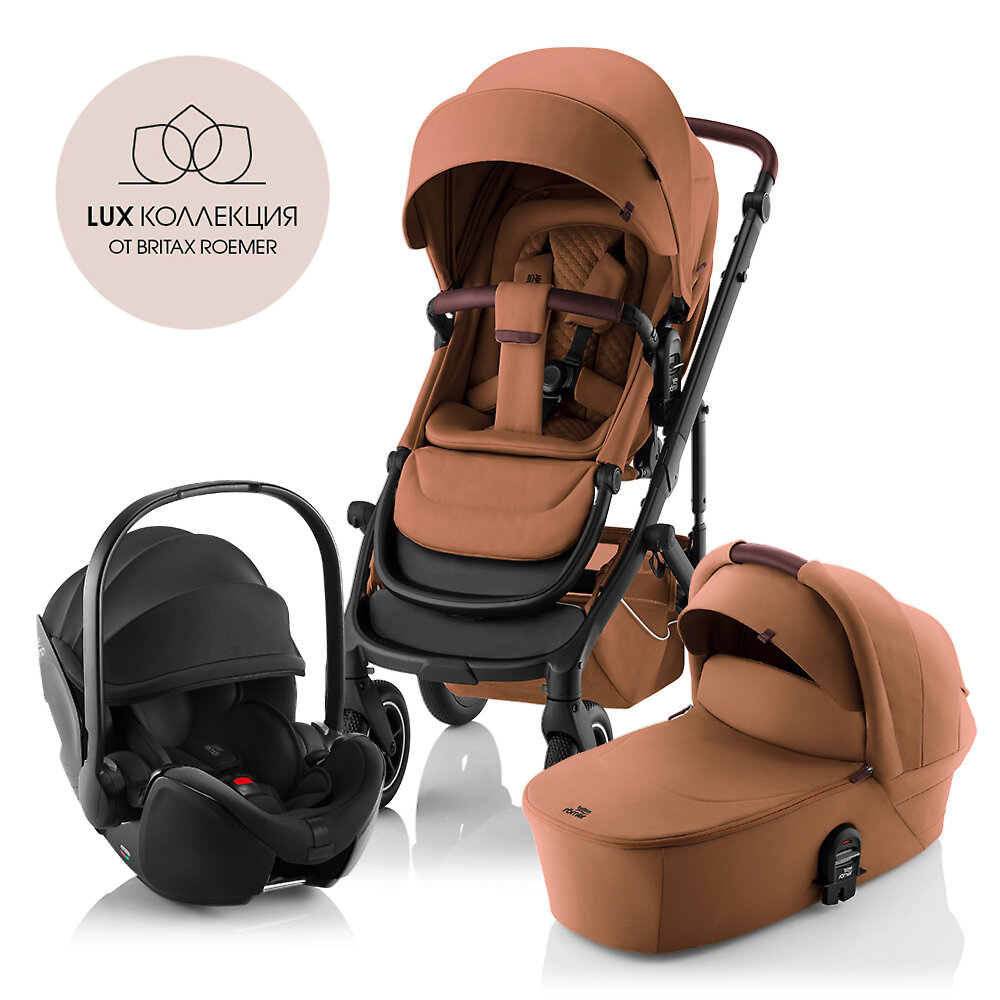 Britax Römer Smile 5Z - Карамельный (Warm Caramel LUX / Baby-Safe PRO)
