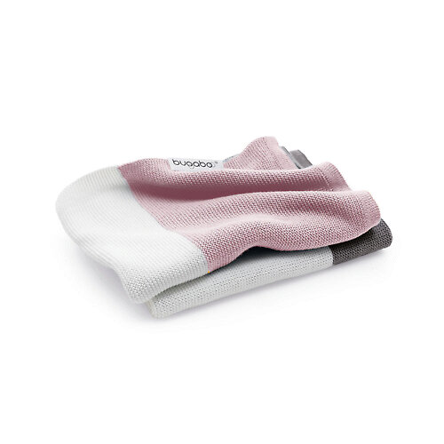 Хлопковый плед Bugaboo - Розовый / Белый (Soft Pink Multi) 