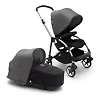 Bugaboo Bee 6 ALU - Чёрный / Серый меланж (Black / Grey Melange)