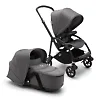 Bugaboo Bee 6 BLACK - Серый меланж (Grey Melange)