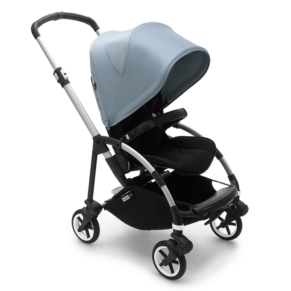 Bugaboo Bee 6 ALU - Чёрный / Голубой (Black / Vapor Blue)