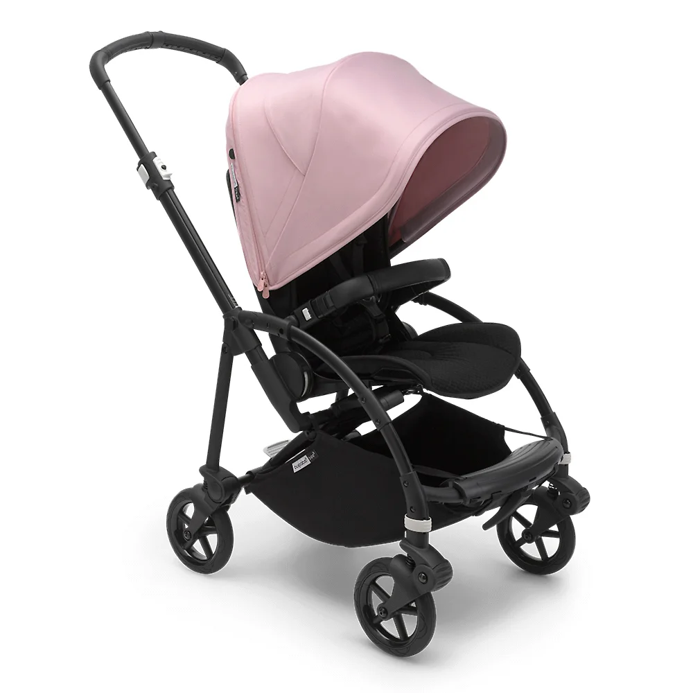 Bugaboo Bee 6 BLACK - Чёрный / Розовый (Black / Soft Pink)