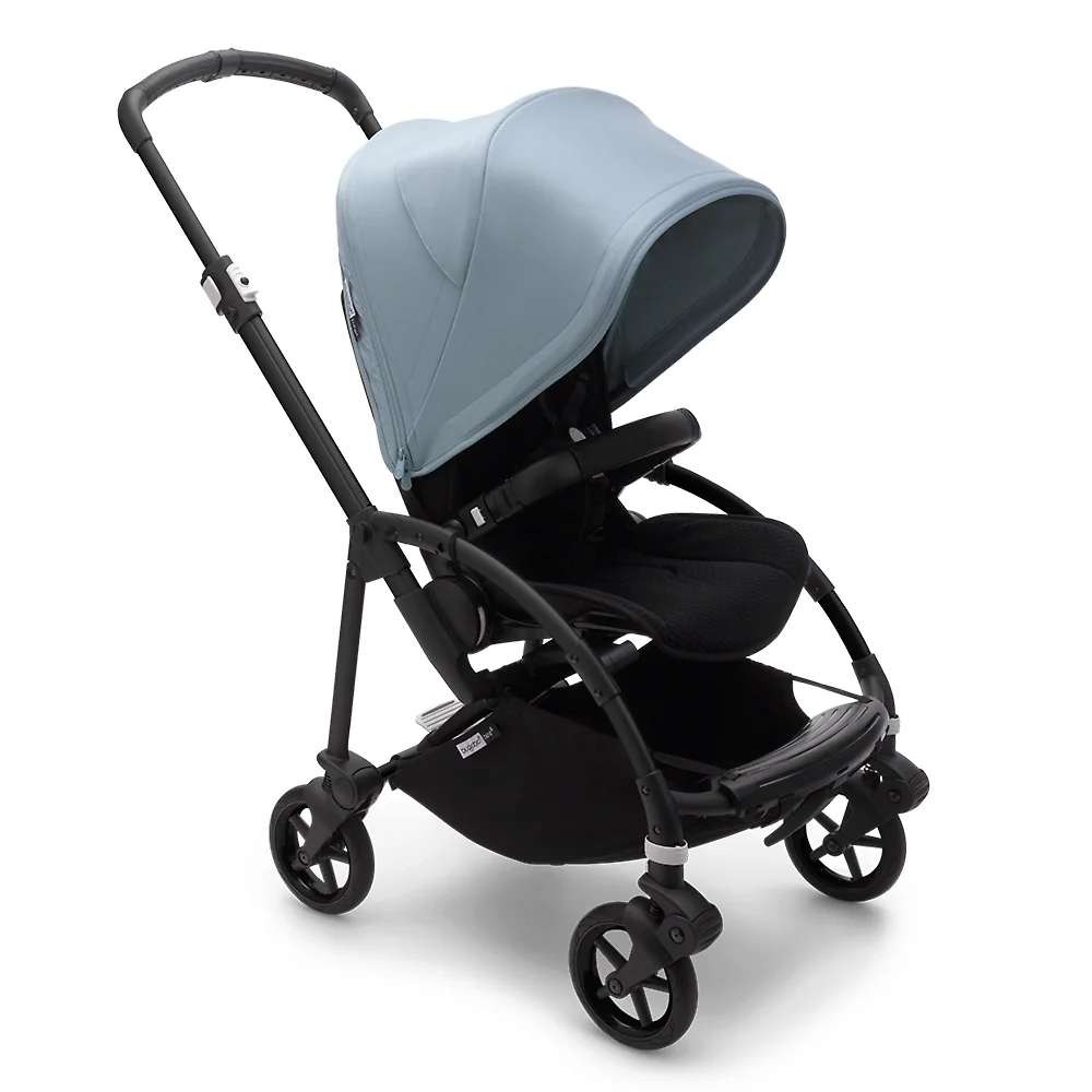 Bugaboo Bee 6 BLACK - Чёрный / Голубой (Black / Vapor Blue)
