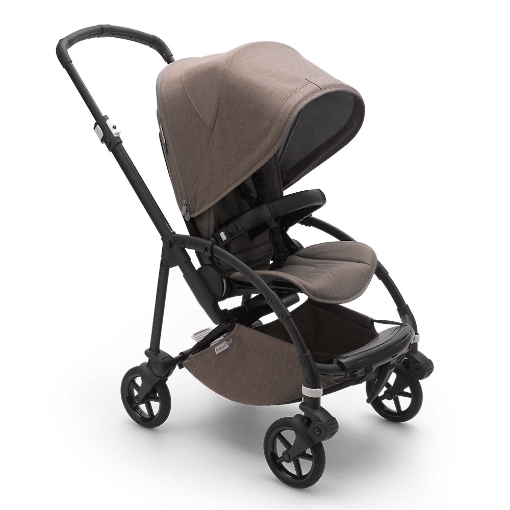 Bugaboo Bee 6 BLACK - Дымчатый кварц (Taupe - Mineral Collection)