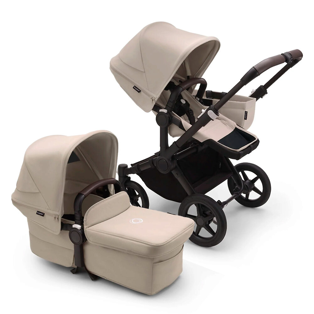 Bugaboo Donkey 5 Mono BLACK - Бежевый (Desert Taupe)