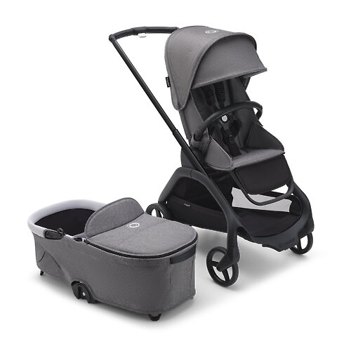 Bugaboo Dragonfly BLACK - Серый Меланж (Grey Melange)