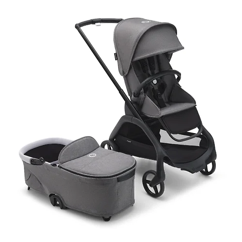 Bugaboo Dragonfly BLACK - Серый Меланж (Grey Melange)