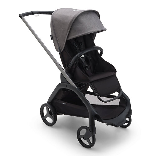 Bugaboo Dragonfly GRAPHITE - Чёрный / Серый Меланж (Black / Grey Melange)