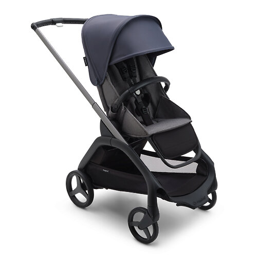 Bugaboo Dragonfly GRAPHITE - Серый меланж / Синий (Grey Melange / Stormy Blue)