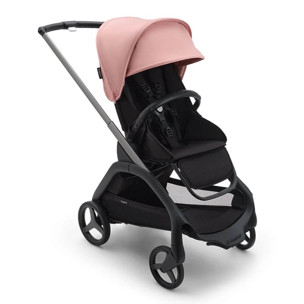 Bugaboo Dragonfly GRAPHITE - Чёрный / Розовый (Black / Morning Pink)