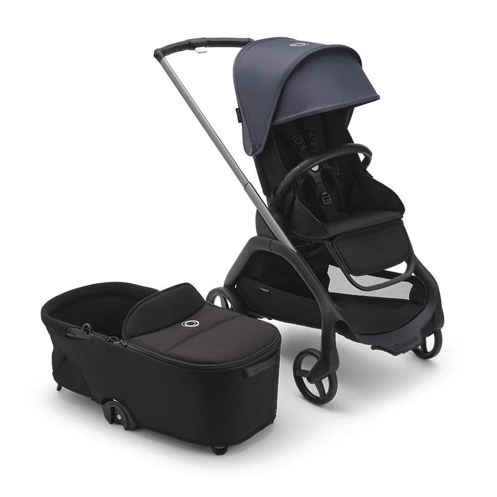 Bugaboo Dragonfly GRAPHITE - Чёрный / Синий (Black / Stormy Blue)