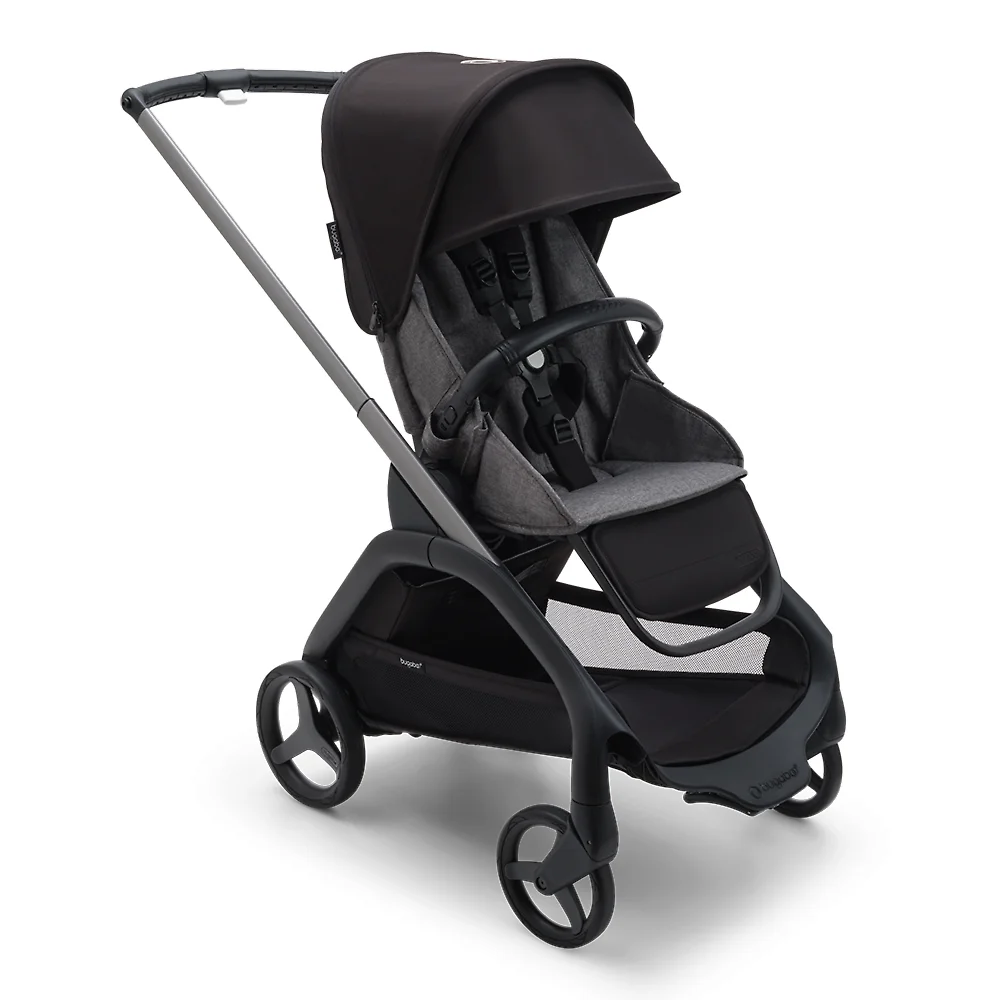 Bugaboo Dragonfly GRAPHITE - Серый меланж / Чёрный (Grey Melange / Midnight Black)