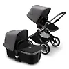 Bugaboo Fox 3 GRAPHITE - Чёрный / Серый меланж (Midnight Black / Grey Melange)