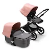 Bugaboo Fox 3 GRAPHITE - Серый меланж / Розовый (Grey Melange / Morning Pink)