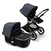 Bugaboo Fox 3 GRAPHITE - Чёрный / Синий (Midnight Black / Stormy Blue)