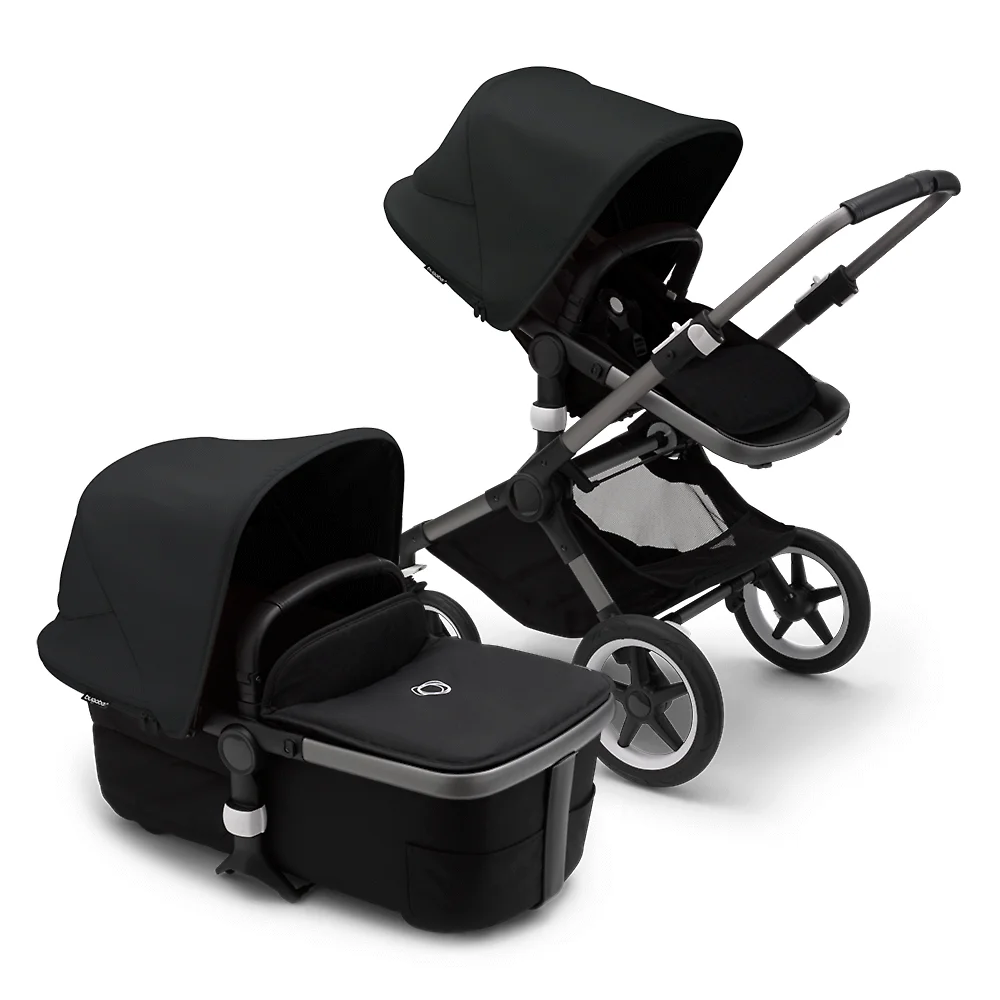 Bugaboo Fox 3 GRAPHITE - Чёрный (Midnight Black)