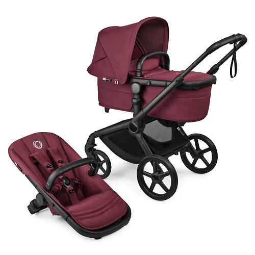 Bugaboo Fox 5 Renew - Вишнёвый / Чёрная рама (Dark Cherry / Black)