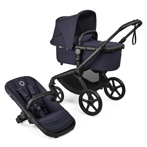 Bugaboo Fox 5 Renew - Синий / Чёрная рама (Deep Indigo / Black)