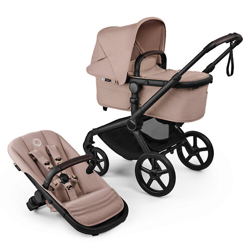 Bugaboo Fox 5 Renew - Бежевый меланж / Чёрная рама (Desert Taupe Melange / Black)
