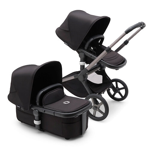 Bugaboo Fox 5 GRAPHITE - Чёрный (Midnight Black)