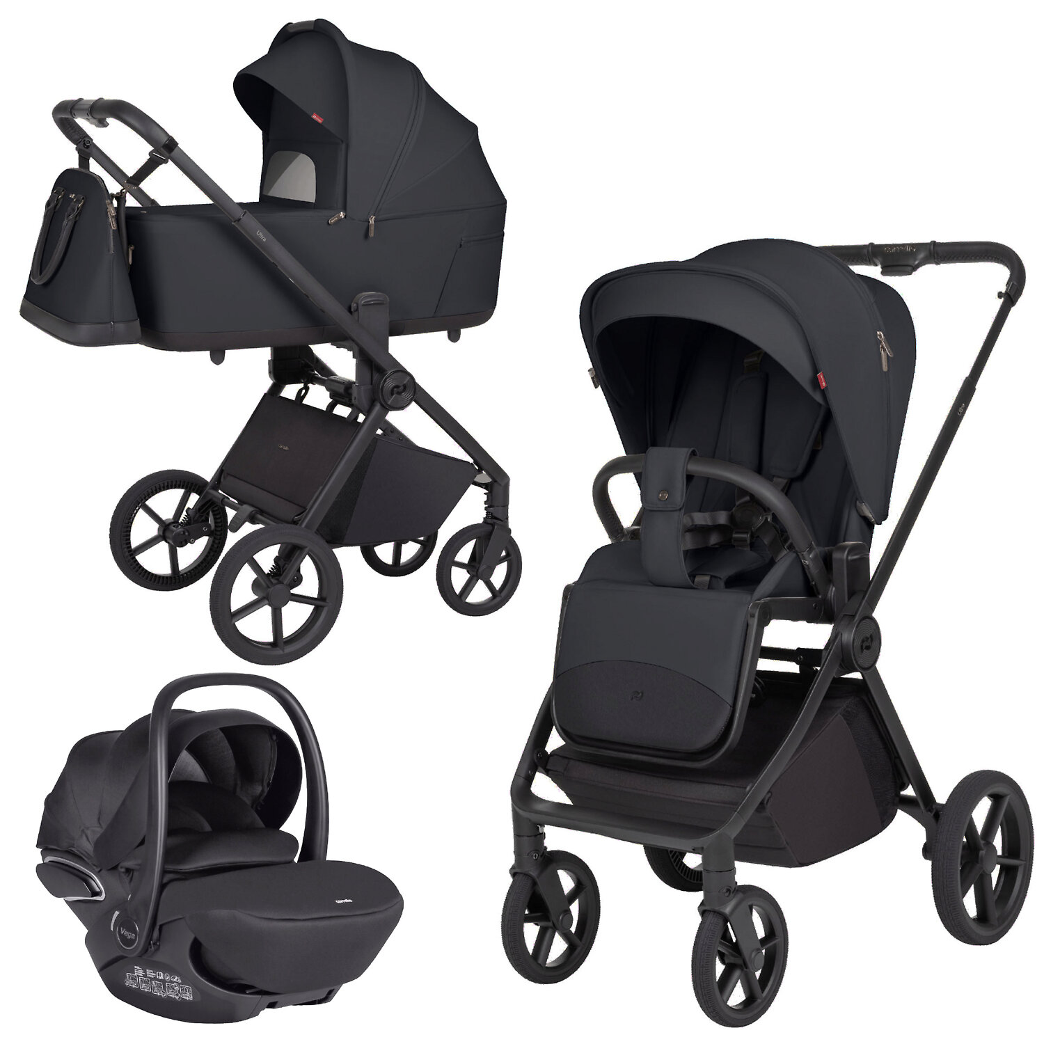 Carrello Ultra F + Vega - Чёрный (Basalt Black)