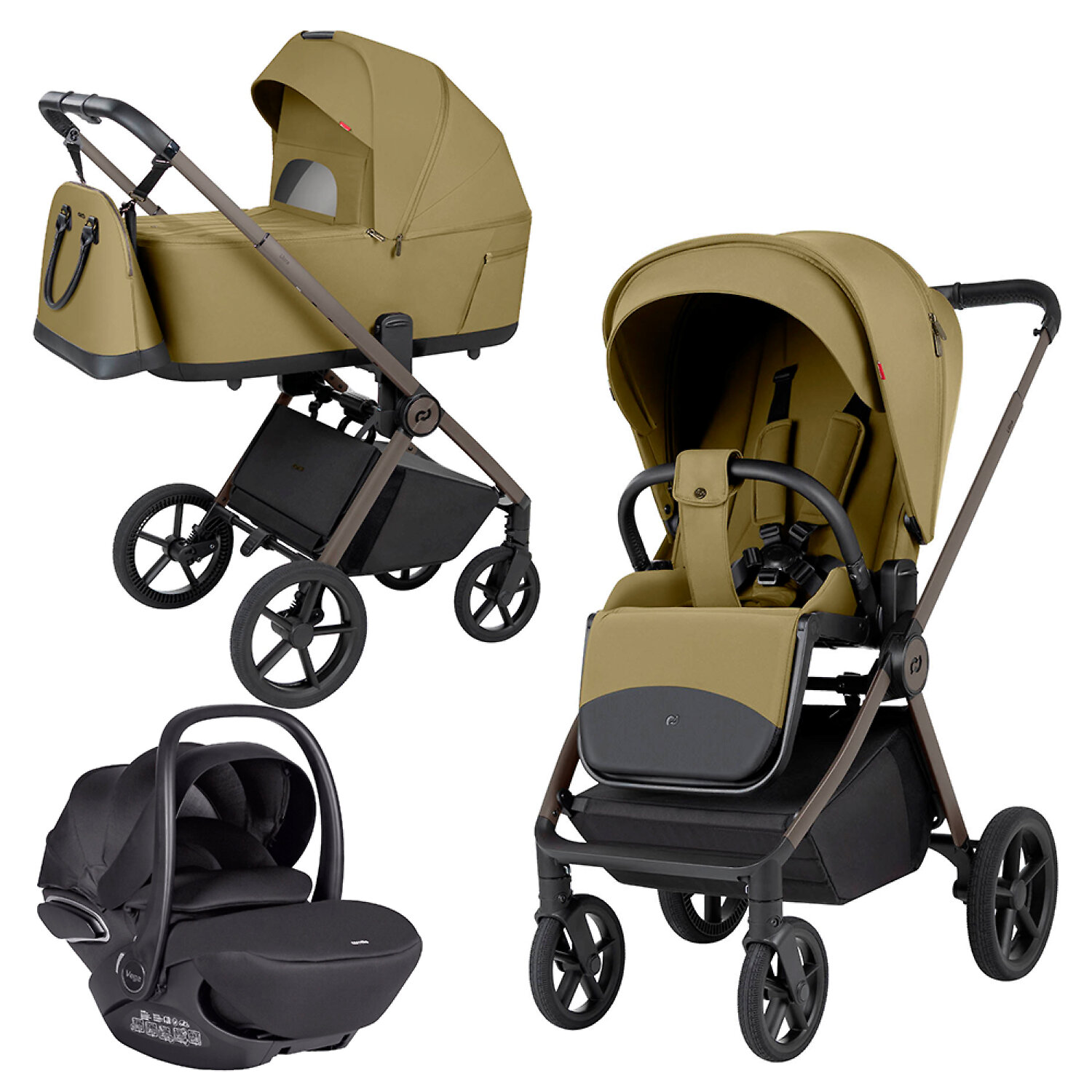Carrello Ultra F + Vega - Оливковый (Clover Green)